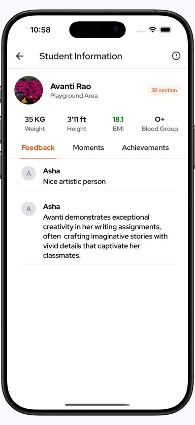 Personalized Feedback